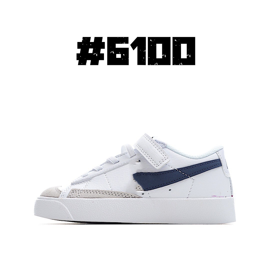 Children’s shoes pure original pioneer velcro low ankle sneakers boys and girls baby kids shoes sports white shoes